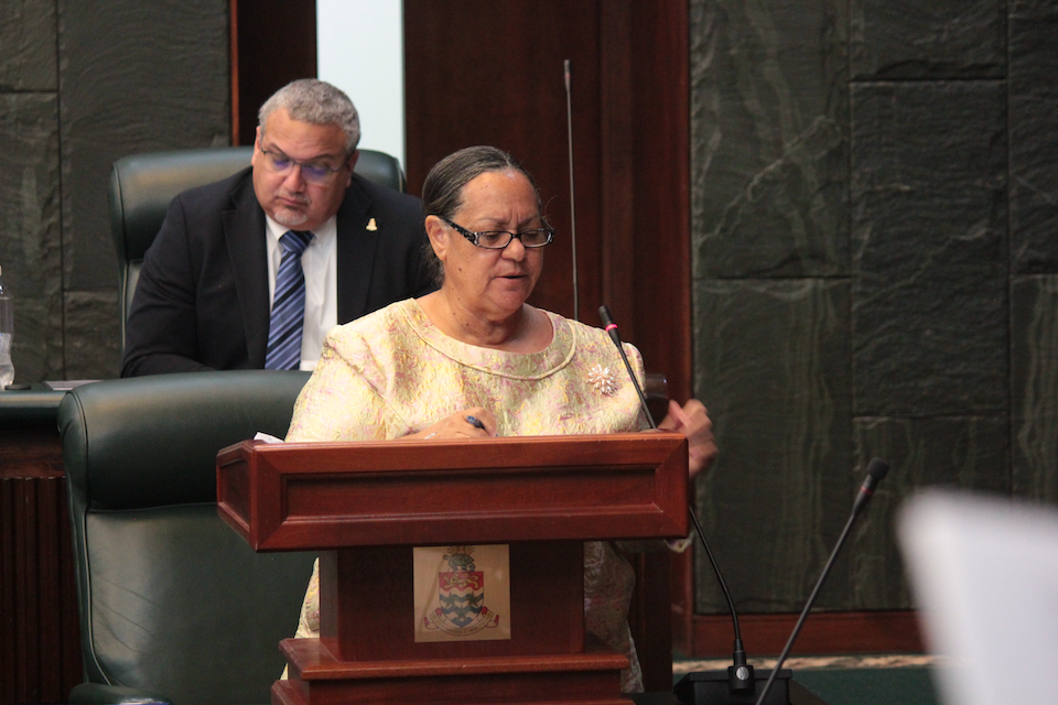 Premier and DG at Parliament